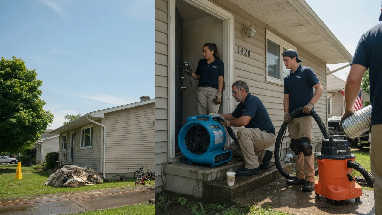 Water Damage Restoration in Economy, IN near me